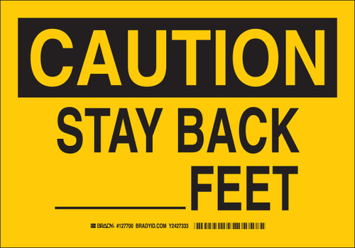 Brady Label - 127700