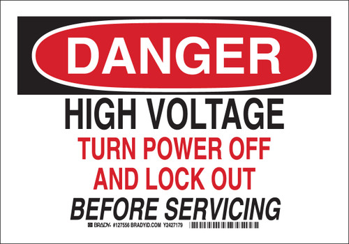 Brady Label - 127554