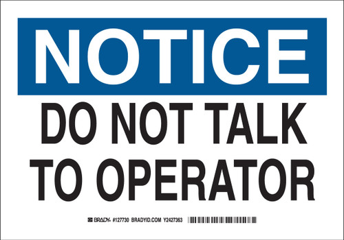 Brady Label - 127733