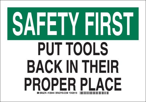 Brady Label - 128444