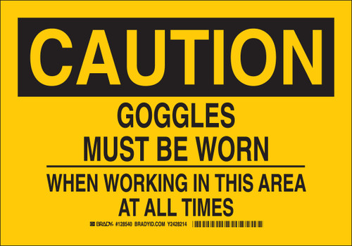 Brady Label - 128542