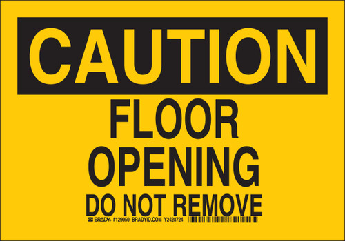 Brady Label - 129050