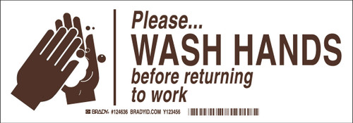 Brady Label - 124634