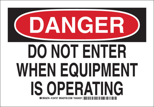 Brady Label - 124757