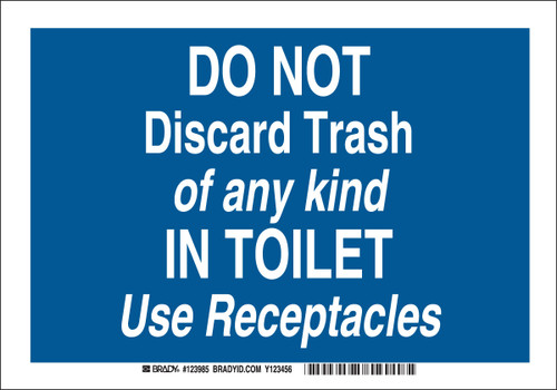 Brady Label - 123986