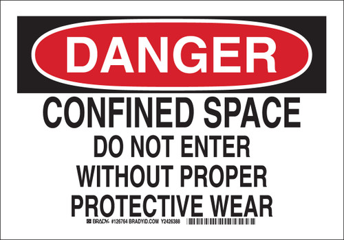 126765 - Brady Label (Sign)