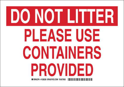 Brady Label - 128226