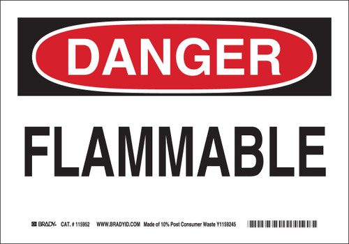 115953 - Brady Label (Sign)