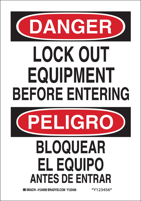 Brady Label - 124102