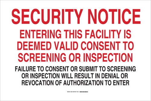 Brady Label - 123480