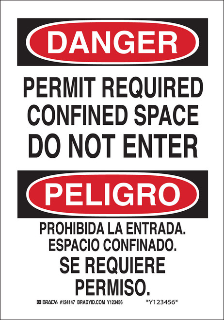 Brady Label - 124148