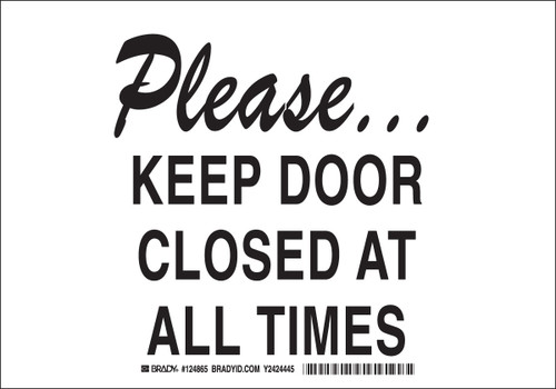 Brady Label - 124863