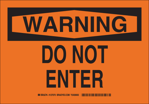 Brady Label - 127069