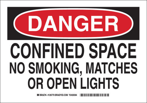 126769 - Brady Label (Sign)