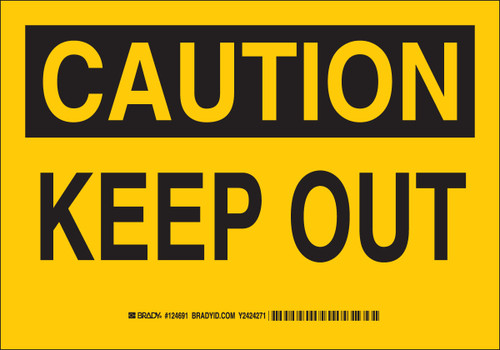 Brady Label - 124693