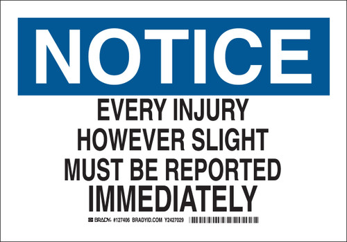 Brady Label - 127405