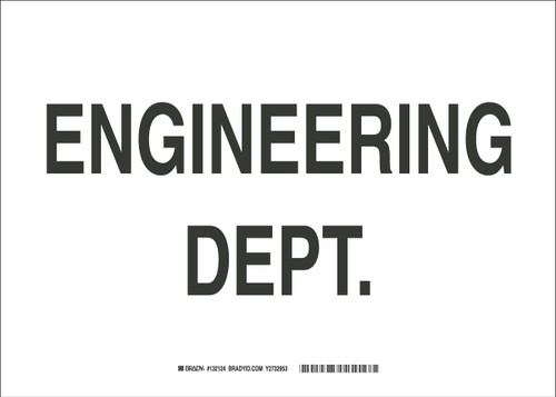 Brady Label - 132123