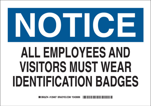 Brady Label - 129406