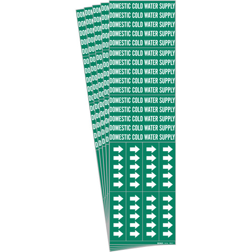 7086-3C-PK Brady  Pipe Marker - Image1