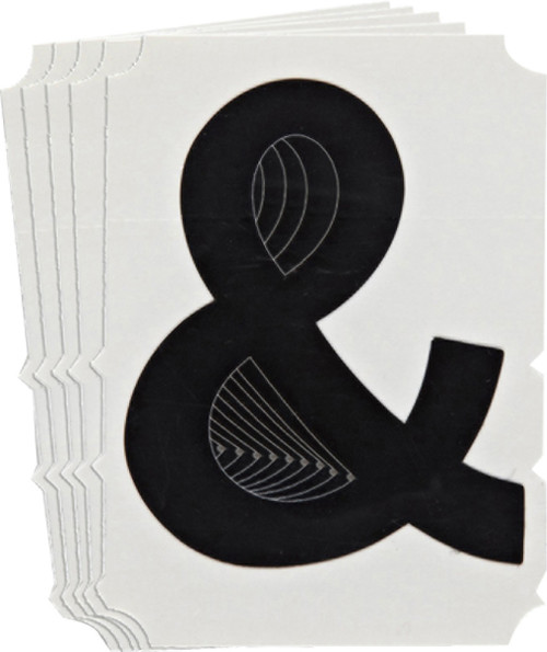 5100P-& - 1.875" x 3.75" Brady Label