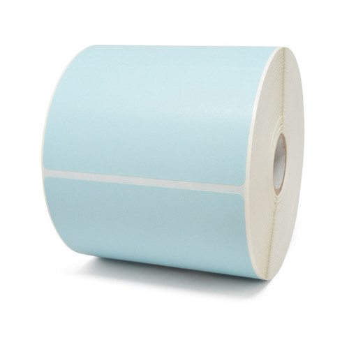 4" x 3" TT Paper Label (Blue) (Case) - TT400300P2975
