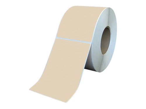 4" x 6" TT Paper Label (Brown) (Case) - TT400600P726