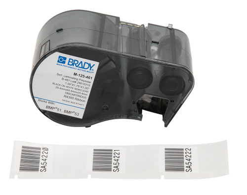 Brady Laboratory Label - M-125-461
