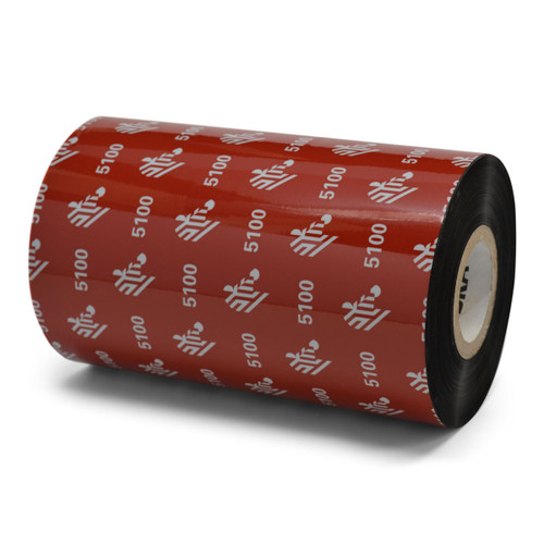 Zebra 4.33" x 1,476' 5100 Resin Ribbon (Roll) - 05100BK11045-EA