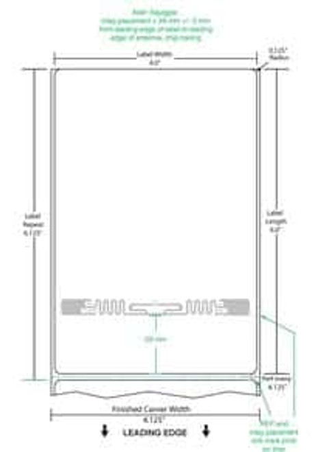 RFT-4-6-AL1.2-ZEB-3 - 4" x 6" Label (Case)