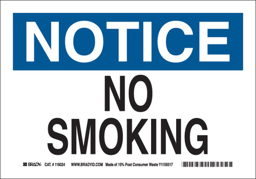 118245-BRADY - Brady Label (Sign)