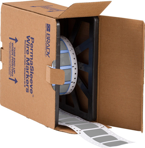 Brady PermaSleeve Marker Label - 3PS-750-2-GY