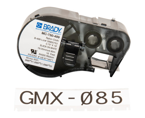 Brady Nylon Cloth Labels Label - MC-750-499