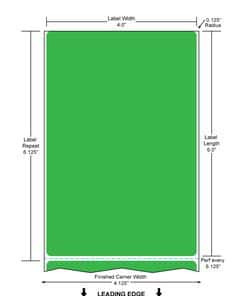 420970-GRN Honeywell GreatLabel Label