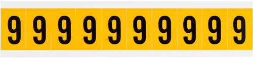 1530-9 - 0.875" x 1.5" Brady Label