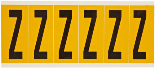 1550-Z - 1.5" x 3.5" Brady Label