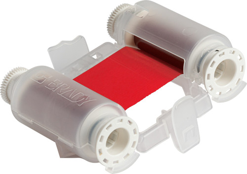 M71-R10000-RD - 2" x 150' Brady R1000 Resin Ribbon (Red) (Cartridge)