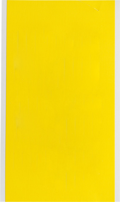 Brady Label 6" Character Height Black on Yellow Repositionable Numbers and Letters - 3470-BLANK