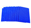 Extra Large Heavy Duty Blue Catering Kitchen Scouring Pads 23cm x 15cm - Pack x 10 