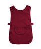 Tabards Burgundy plain with pocket