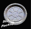 Pack x 50 9" 223mm Round Deep 23mm Foil Plate