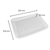 1,000 - M13 white trays ( 216 x 152 x 16mm )