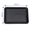 250 x D18 Black eps LINSTAR SOAKER trays (265 x 190 x 20mm)