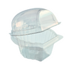 Pack x 25 Single Hinged Cup Cake Pods Clams