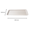 1,000 - D17 white eps Trays (340 x 135 x 20mm)