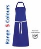 PU Wipe Clean bib apron