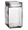1 x Utopia Glass Jar, Lid with Hermetic Closure, 1,5 lt