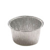 Round Aluminium Foil basin 80mm top dia depth 45mm (see qty options)