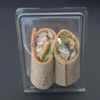 SAMPLE pack x 10 Twin Tortilla clear plastic boxes