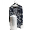 Clear Polythene Garment Covers 19"x23"x72" ( 475x575x1800 mm 	) 90g 22.5m 400 metres 10 Kg Roll