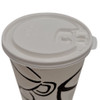 12/16oz White Lock Back Reclosable Plastic Lid Ideal for Home Deliveries ( see qty options )